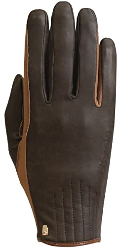 Roeckl Sports Reithandschuh WELS, Turnier Winter Handschuh, Schwarz Stonewashed 7.5