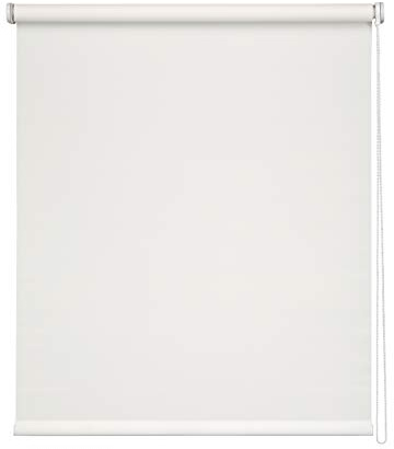 Easydeco - Estor Enrollable Screen (Blanco, 90_x_250_cm) | Tamaño Tela 86 x 250 cm