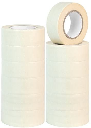 NORTHERN BROTHERS Masking Tape 12 Rolls Masking Tape for Painting Artists Painting Tape For Painters Decorators Tape for Indoor Decorating (24mm x 20M)