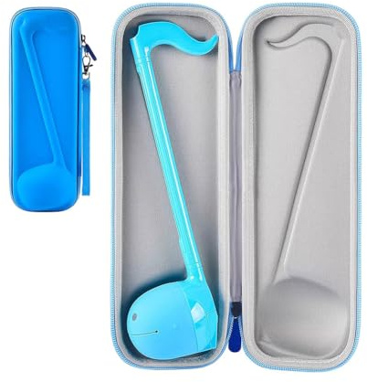 LYEAA Bärväska för musikinstrument vattentät musik instrumentell leksak förvaringshållare stötsäker anti-fall kompatibel med otamatone, Som visat, 49cm (Including Flag)/19.29 inches, ledig