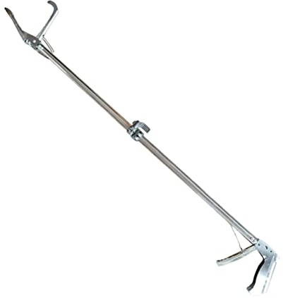 DECHOUS Thickened Slip Clip Stainless Steel Crab Tongs for Barbecue Grilling Tong Kitchen Accessory Snake Trap Lobsters EEL Loach