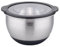 GSW Servierschüssel Primo 16 cm, Hochwertige Edelstahl Rühr- & Salatschüssel mit luftdichtem Deckel, Teigschüssel, Küchenschüssel & Servierschale, 1.2 L, Silber