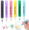 Candle Pens Wax Pens for Candle Painting, Create Your Own Baptism Candle, Candle Wax Pens for Decorating and Painting Candles DIY Candle Making (6 Colours)