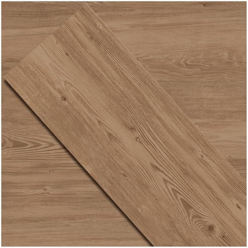 ATOPOSE Vinyl Flooring-Laminate Floor, Self Adhesive Wood Look 36 Floor Planks-Pink Brown-5.02 m²,Watrerproof and Easy Clean Bathroom Floor Kitchen Floor Rental House Flooring