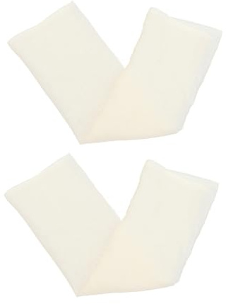 JHKNNK Garza da Cucina 2 Pezzi Tessuto Filtrante in Cotone Non Sbiancato Panno Multiuso per Formaggio, Yogurt e Filtraggio Alimentare Adatto a Brodi e Succhi