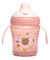 Suavinex, Vaso Aprendizaje Bebé, Con Boquilla Rígida y Asas, Para Bebés +6 Meses, Apto Para Lavavajillas, Color Rosa, 200ml
