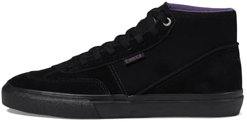 Emerica Winkowski Skateschuh für Herren, Schwarz/Schwarz, 42 EU
