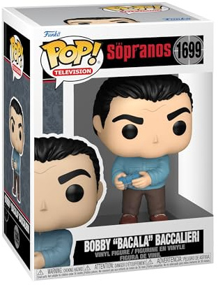 Funko POP! TV: Sopranos - Bobby Baccalla​ Baccalla - sopranos - Samlarobjekt vinylfigur - Presentidé - Officiell vara - Leksaker för barn och vuxna - TV-fans - modellfigur för samlare