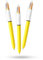 BIC 4-Farben-Sun-Stift, 3 Stück, einziehbar, gelbe Sonnenfarbe, Schaftdesign, mehrfarbiger Stift mit vier sortierten lebendigen Tinten, mehrfarbige Stifte, alles in einem, für Schule, Büro und