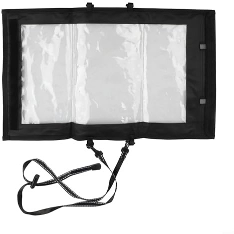 Jotekonoby Funda impermeable para mapas para senderismo, plegable, para documentos, bolsa seca para acampar y caminar, bolsa transparente para almacenamiento de mapas al aire libre, uso en el Reino