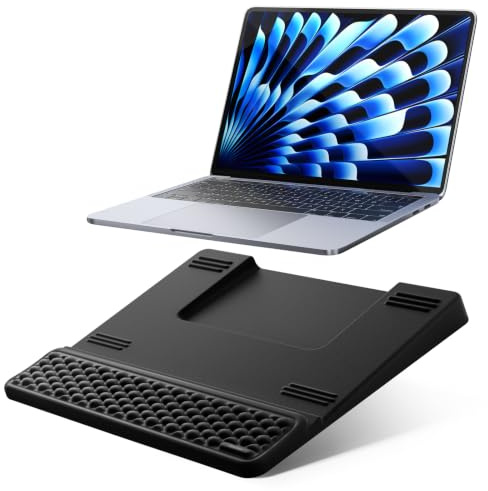 VAYDEER Set 3-en-1 avec support pour clavier et souris, Noir