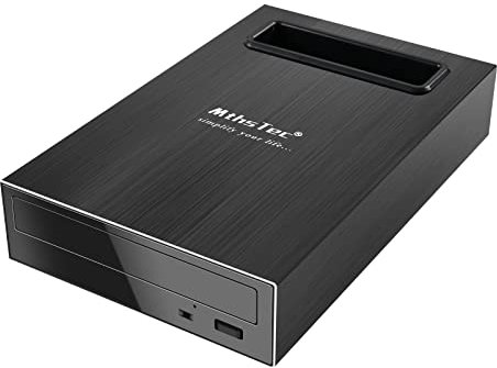 MthsTec Unità Blu-ray esterna 4 in 1, 16X USB 3.0 e Type-C Potente Desktop Bluray Drive Burner DVD Burner Caricatore per unità ottica HDD HUB USB per Mac/PC