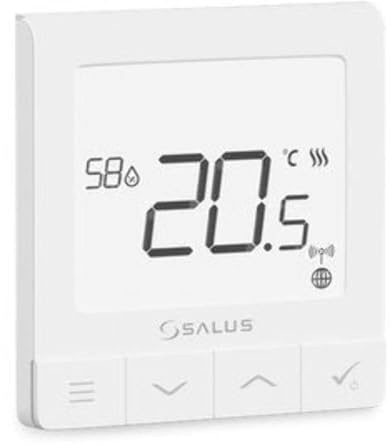 SALUS SQ610 Quantum ULTRA-SLAT ROOM THERMOSTAT White