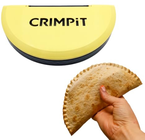 CRIMPiT Large Tortilla Sealer - For 10-12” Flour Tortillas | Make Sealed Tacos, Quesadillas, Burritos & More | Mess-Free Meals in Seconds | BPA-Free, Dishwasher Safe | Made in UK & USA