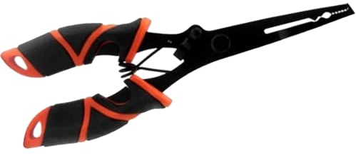 Stainless Steel Fishing Pliers – Multi-Function Tool for Anglers – Hook Remover, BB Crimper, and Line Snips – Durable, Corrosion-Resistant Design for Freshwater and Saltwater – Essential Fishing Gear