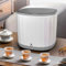 Jectse Lave-Vaisselle Portable de Comptoir, Mini Lave-Vaisselle avec Réservoir d'eau de 4 L, Nettoyage Turbo Positif et Négatif, Rinçage à 360°, Porte-gobelet Design à Pression, pour Le