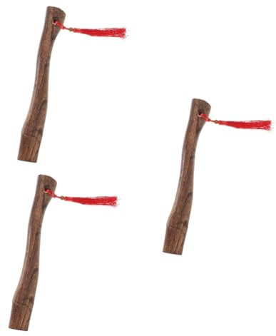 HOMSFOU 3stücke Axe Handle Ersatzgriff Aus Holz Für Handwerkzeuge Robuster Und Ergonomischer Axtgriff Für Outdoor-aktivitäten Für Holzarbeiten Und Camping