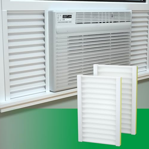 Window AC Insulated Side Panels with 4 edge banding strip Insulation Foam