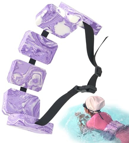 Ceinture de natation en mousse – Ceinture de flottaison pour adulte, Water Blt | Équipement de natation léger et imperméable pour exercices en piscine avec sangle sécurisée et boucle pour débutants