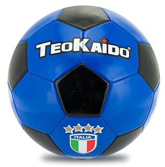 Teorema Giocattoli, Pallone da Calcio Taglia 5, Palla Calcio Misura e Peso Ufficiali (260-280g) per Allenamento, Bambini e Adulti, Ideale per Giardino e Scuola Calcio, Disponibile in 3 Colori