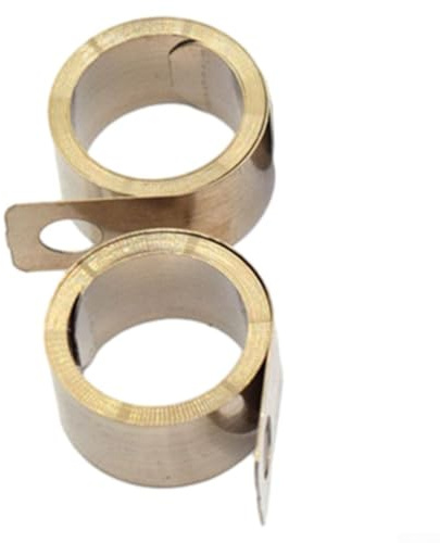 Lot de 2 ressorts hélicoïdaux de rechange en acier pour cloueuse pneumatique - Compatible avec Meite M66, M46, M45 et modèles de fixation - 12 mm Wi