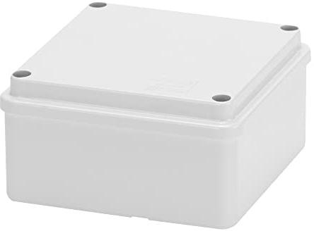 Gewiss Cassetta Stagna Scatola di derivazione con coperchio basso a vite per pareti lisce IP65 (GW44204)