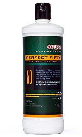 OSREN Perfect 50 34oz Levelling Compound, removes Sanding Marks, deep Swirls, etchings and Oxidation