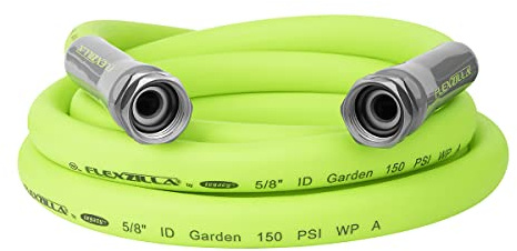 Flexzilla HFZG510YWLI-E Garden Lead-in Hose 5/8 in. x 10 ft, ZillaGreen, 10Ft
