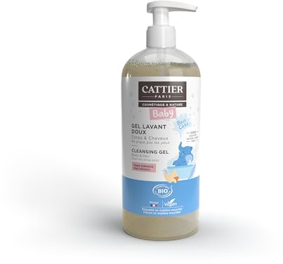 Cattier bébé gel lavant doux 500ml