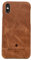 Porter Riley - Étui en Cuir pour iPhone X/iPhone XS. Étui arrière Slimline en Cuir véritable de qualité supérieure (Tan)
