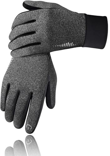 SIMARI Winter Thermo-Handschuhe Herren und Damen Touchscreen fahrradhandschuhe Anti-Rutsch Winddicht für Kaltes Wetter zum Autofahren Radfahren Skifahren Arbeiten Outdoor SMRG102