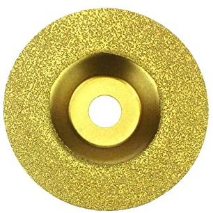 Mola in pietra Disco abrasivo da taglio a ciotola Disco abrasivo diamantato levigatura disco abrasivo per la lavorazione del legno rotativo per intaglio del disco abrasivo