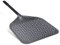 NUTUNI Pelle à pizza perforée en aluminium anodisé dur 36 cm, pelle à pizza en aluminium de 36 cm, grande pelle à pizza pour la cuisson de pizzas et de pain faits maison, longueur totale de 88 cm.