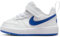 Nike Court Borough Low Recraft Babys und Kleinkinder Schuh, White/Hyper Royal, 21 EU