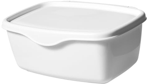 PRETYZOOM Boîte De Rangement avec Couvercle pour Lingettes Humides 7.09X5.24X5.91 Pouces Compacte Légère Antipoussière pour Bébé Bureau Et Maison Organisateur Pratique