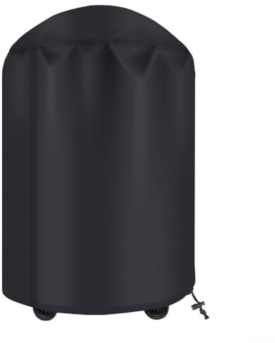Heavy Duty Kettle BBQ Cover, Reliable Protection from Rain and Dust for Outdoor Grilling (diameter 58CM* 77CM)