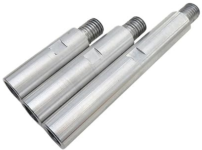 Jaywool 3 Piece Angle Grinder Extension Rod Aluminum Alloy 75/100/140MM M14 Thread Brush Head Extension Rod Grinder Adapter Rod