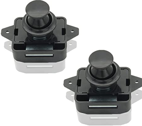 2 Pezzi Caravan Push Lock, Pulsante Per Serratura Armadio, Senza Chiave Chiusura Della Porta a Pulsante, per Camper, Caravan,Furgone, Yacht, Cabinet Door