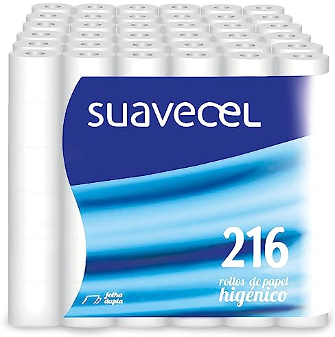 Papel Higiénico Doble Capa Extra Suave - 216 Rollos