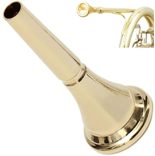 Lipfer Professionelles Vergoldetes Waldhorn-mundstück, Metall-kupferlegierung, Waldhorn-musikinstrumente