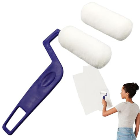 rullo per pittura, rullo di pittura multifunzionale per decorazione domestica, per dettagli e finiture, progettato per dipingere angoli, modanature e piccole superfici con