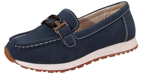Mocasines Mujer Verano Zapatos Antideslizantes & Acolchados Elegantes Plataforma Deportivas Barefoot Transpirables Casuales Y Cómodos