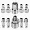 Nutmanel 10pcs Raccords de Compresseur 1/4BSP Connecteur d'air Comprimé Tuyau d'air Comprimé Connecteurs Mâle Femelle