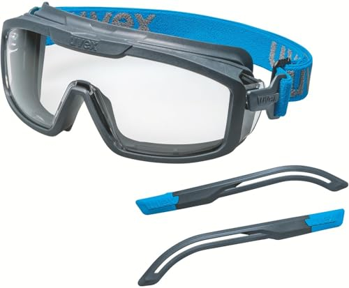 Uvex i-Guard+ 9143300 Vollsichtbrille Grau, Blau, Multicolor
