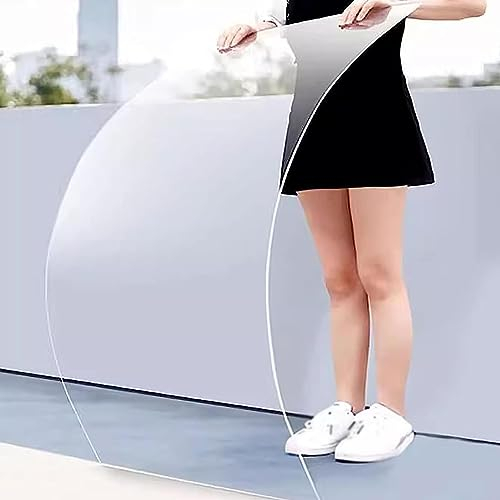 Láminas de Plástico de Policarbonato,Protección UV Paneles de Techo Transparente,Placa Duradera PC,Planchas Revestimiento de Repuesto para Invernadero,Cochera Cubierta Toldo (0.8x1m)