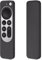 Silikon-Fernbedienung für Apple TV Siri Remote – Silikon-Fernbedienung für Apple TV 4K / HD Siri Fernbedienung (2. Generation/3. Gen) – Schwarz