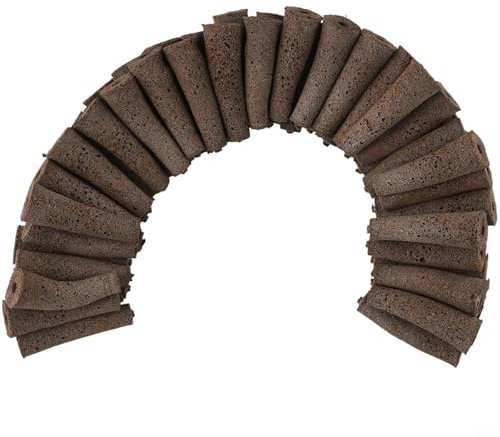 Grow Schwämme Starter für Pods Wurzelwachstumsschwamm für Hydroponisches Anzuchtsystem Samenstarterhülsen Wurzelwachstum Schwammstecker 50 Stück