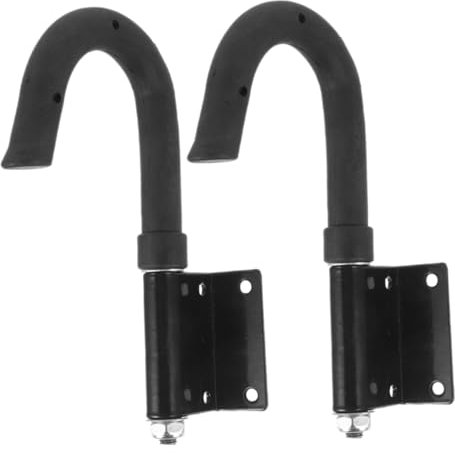 DOITOOL 2 Ganchos Para Escalera Telescópica Exterior Con Energía Solar Para Techos Literas Parachoques Andamio Organizador Escalera De Cuerda Nivelador Separador Soporte Para