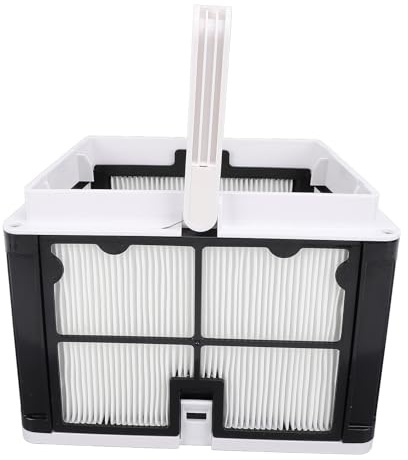 Cesta de Filtro Fino para Limpiador de Piscina Robot con Capacidad de Filtrado Superior para Cabello Polvo y Hojas Anexiante de Piscina para Dolphin Active 10 E10 T15 S50 S100 Mantenimiento Rápido