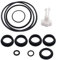 Fauhapyway Kit di ricambio O-Ring per pompa filtro a sabbia Intex, set di valvole di sfiato dell'aria Parti di attrezzature per piscine Modello 25013 Kit di manutenzione per piscina